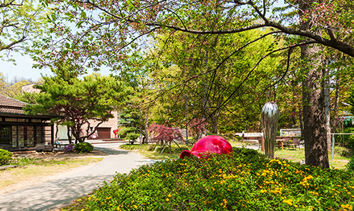 제 3공연장 문화의 집 우측 정원