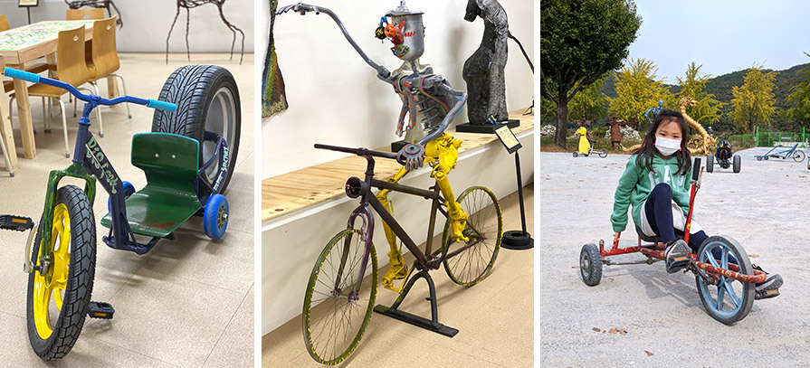 버려진 것들의 합체, 쓰레기와 폐교가 만나 ‘오대호아트팩토리’ 이미지2