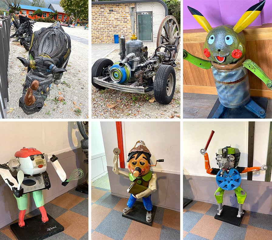 버려진 것들의 합체, 쓰레기와 폐교가 만나 ‘오대호아트팩토리’ 이미지4