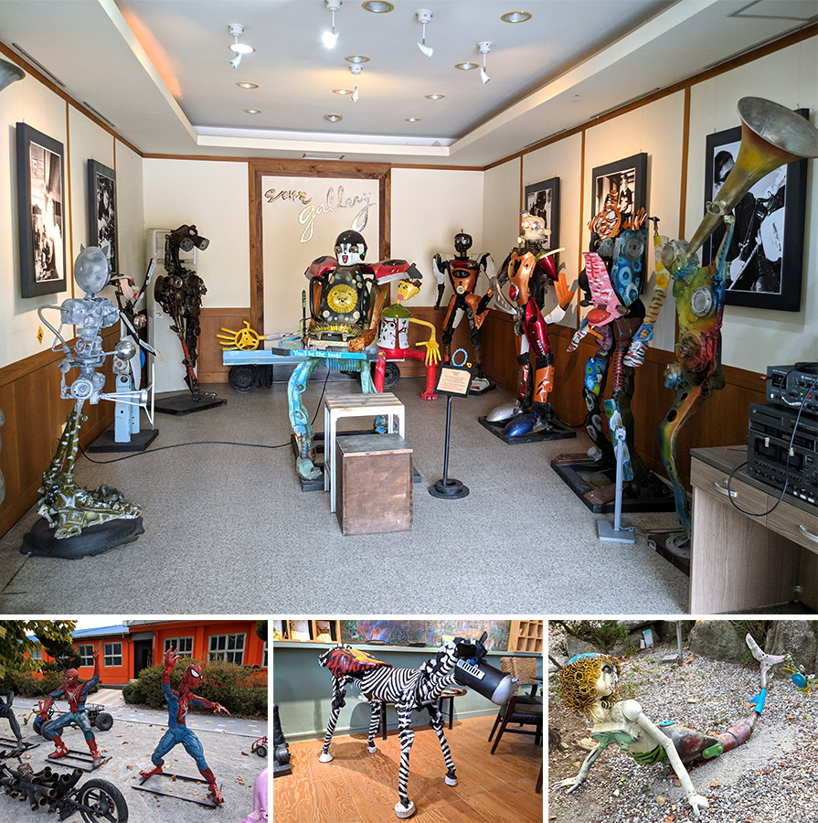 버려진 것들의 합체, 쓰레기와 폐교가 만나 ‘오대호아트팩토리’ 이미지6