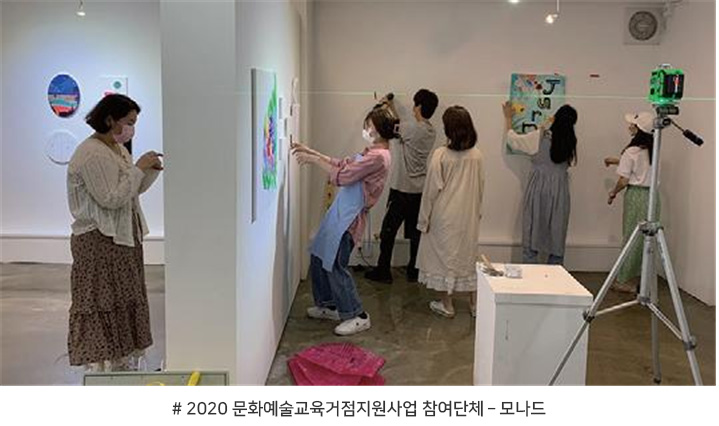  2020 문화예술교육거점지원사업 참여단체 – 모나드