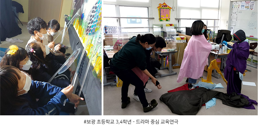 보광 초등학교 3,4학년 - 드라마 중심 교육연극