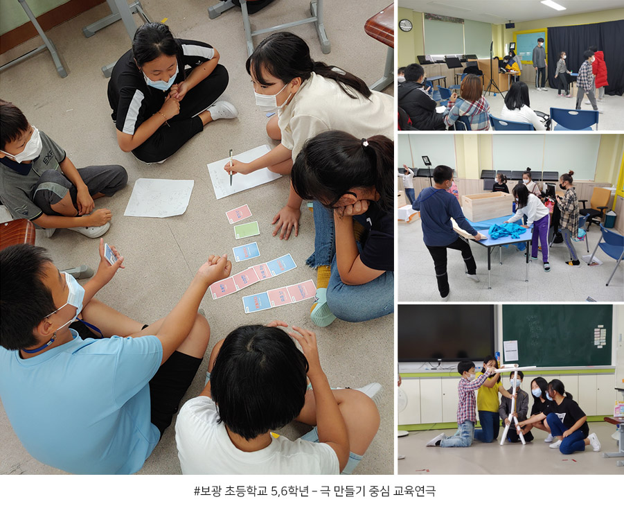 보광 초등학교 5,6학년 – 극 만들기 중심 교육연극